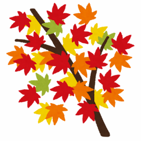 紅葉のイラスト