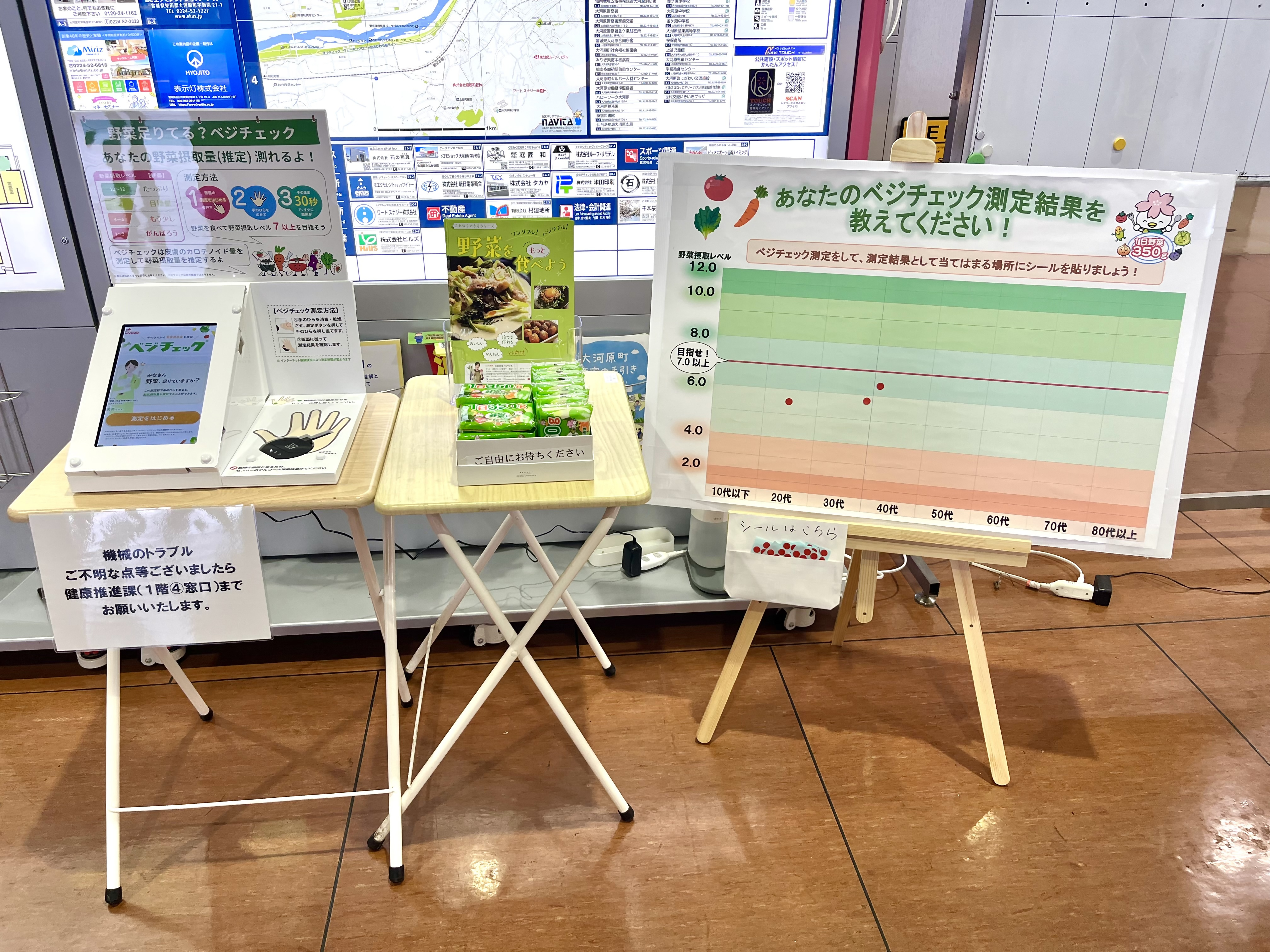 町民ホールベジチェック